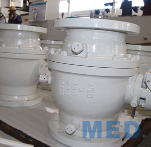 Stainless Steel Ball Valve, ASTM A216 WCB, API 6D, 8IN, CL150
