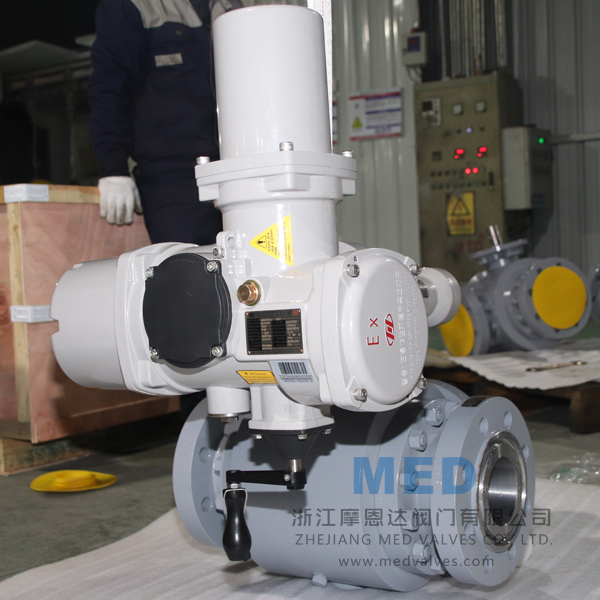Three Way Ball Valve, ASTM A105, 600 LB, 4 Inch, API 6D