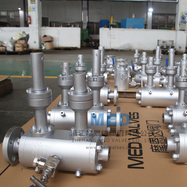 ASTM A182 LF2 Double Ball Valve, API 6D, 3/4 Inch, 600 LB