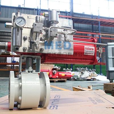 Electric Actuated Ball Valve, ASTM A105, 4 Inch, 150 LB