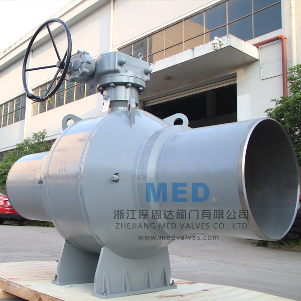 Forged Steel ASTM A105 Ball Valve, 24 Inch, 400 LB, API 6D