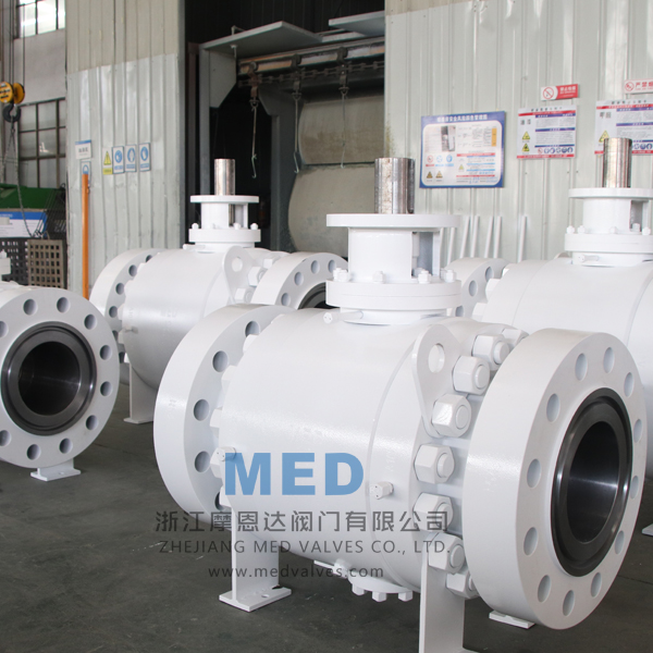 Forged Steel Trunnion Mounted Ball Valve, 10 Inch, 1500 LB
