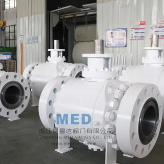 Forged Steel Trunnion Mounted Ball Valve, 10 Inch, 1500 LB