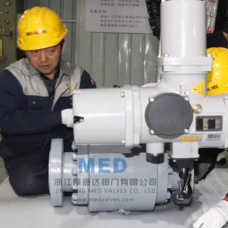 Forged Steel Three Way Ball Valve, API 6D, 3 Inch, 600 LB