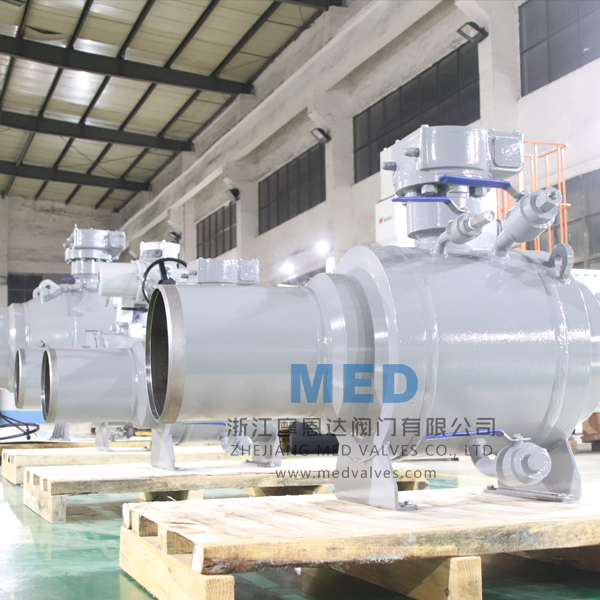 API 6D Fully Welded Ball Valve, Forged Steel, 8 Inch, 600 LB