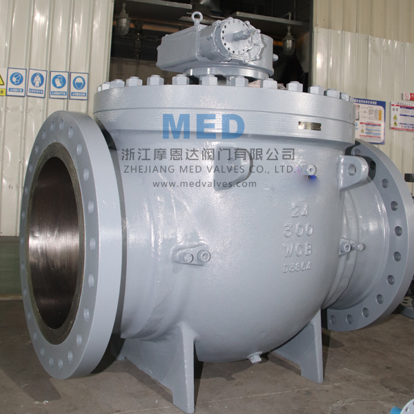 Top Entry Cast Steel Ball Valve, 24 Inch, 300 LB, API 6D