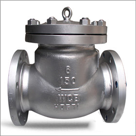 BS 1868 Swing Check Valve, ASTM A216 WCB, 6 Inch, CL600