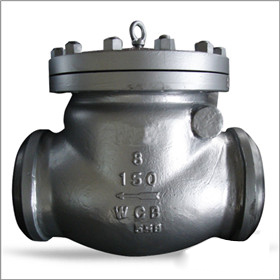 Butt Welded Swing Check Valve, 8 Inch, CL150, A216 WCB, BW