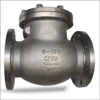 6 Inch 150 LB Swing Check Valve, ASTM A351 CF8M, BS 1868, API 6D