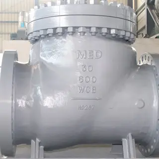 Swing Check Valve, API 6D, BS 1868, ASME B16.34, 30IN, CL600