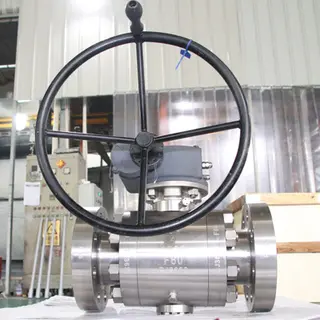 ASTM A105N Trunnion Ball Valve, 4 Inch, 1500 LB, API 6D, RF