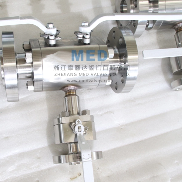 Forged Steel F316 Ball Valves
