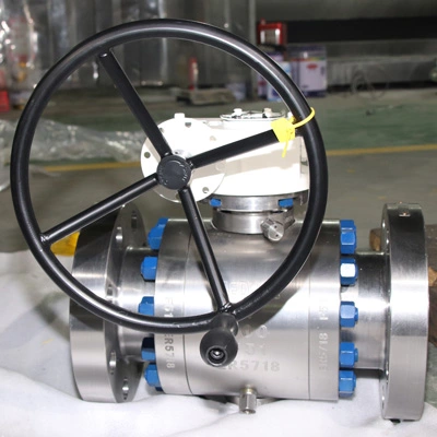 4 Inch Trunnion Mounted Ball Valve