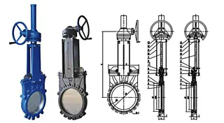 Bevel Gear Knife Gate Valve