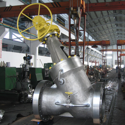 ASTM A351 CF8 Globe Valve, DN600, PN50, DIN 3356, RF