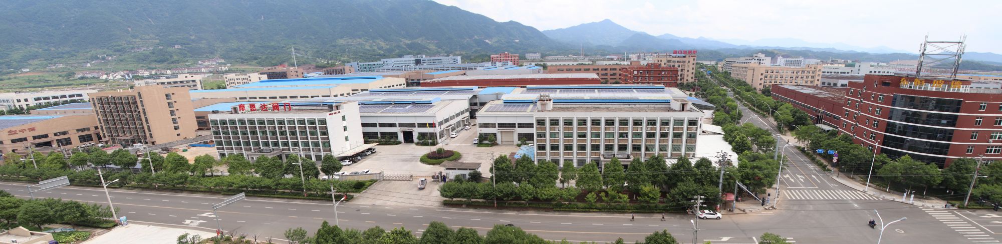 Panoramic View of Company