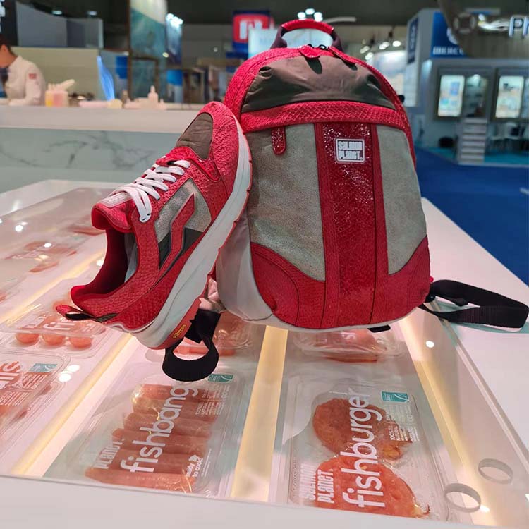 Transparent PVC Tag Stitching On Shoes And Bag