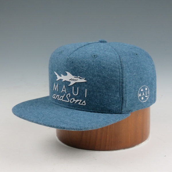 Custom logo Classic 5 Panel Snap back Baseball Cap