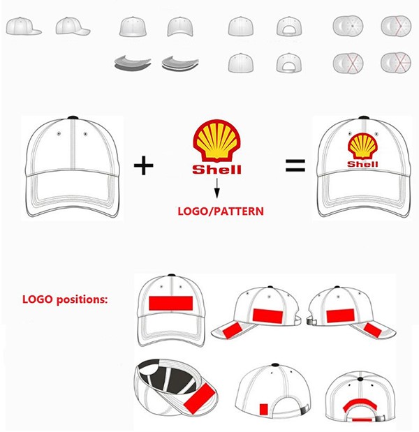Hat LOGO POSITION
