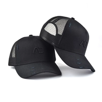 Custom Curved Brim Mesh Embroidered Logo Trucker Cap