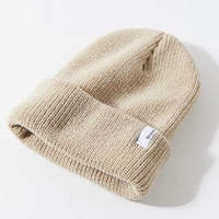 Fisherman Warm Knit Wool Embroidered Winter Beanie Hat