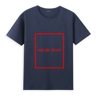 Cotton Custom Logo Printing Round Neck T-Shirt