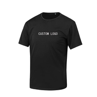 Round Neck T Shirt with Custom Heat Transfer Logo
