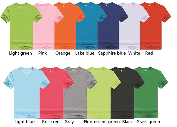 T shirt color