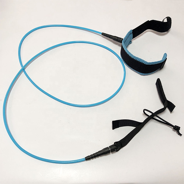 Customized Straight Surf Leash with Double Swivel