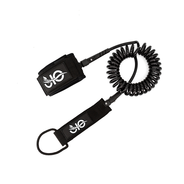 Custom Logo Coiled Surfboard Paddle Board Leash