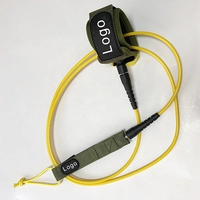 Customized Straight Surf Leash with Double Swivel