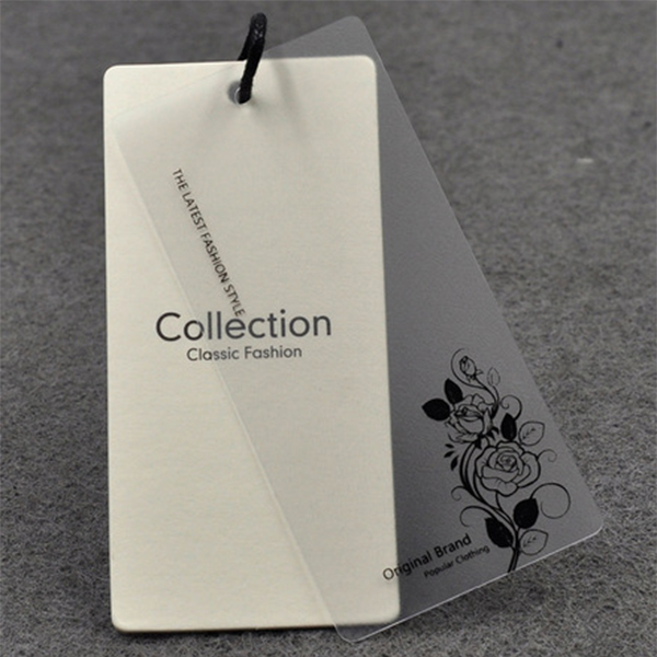 Custom Brand Logo PVC and Paper Hang Tag