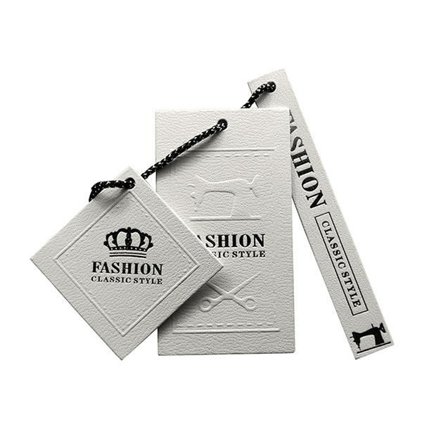 Logo Custom Clothing Hang Tags Die Cut OEM Design For Merchandise