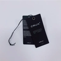 Customized Eyelet Clothing Hang Tag with String