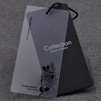 Custom Brand Logo PVC and Paper Hang Tag