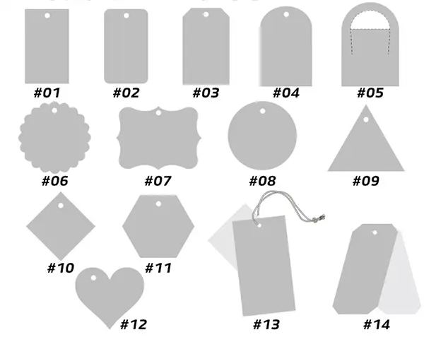 Shapes of Hang Tags