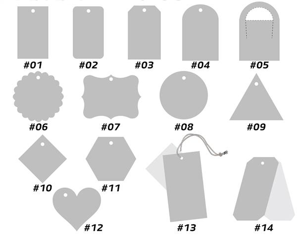 Shapes of Hang Tags
