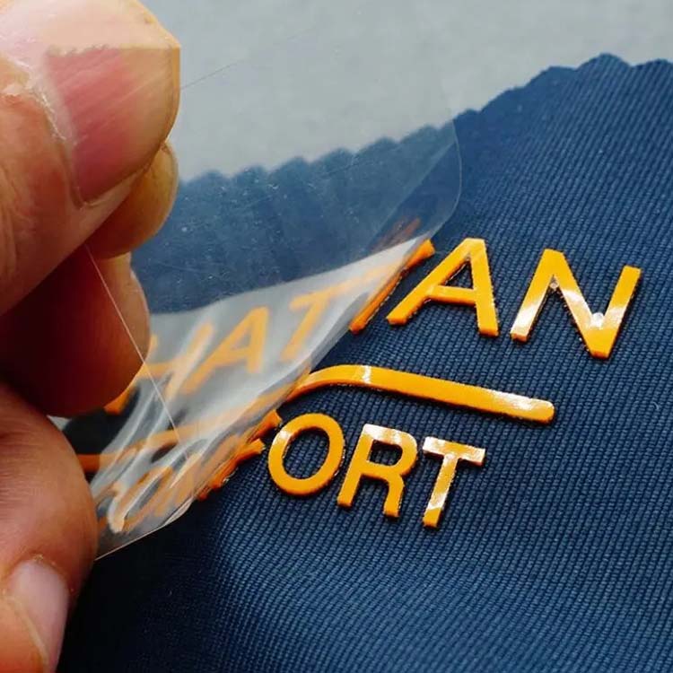 3D Silicone Heat Transfer Printing Label For T-shirt In China
