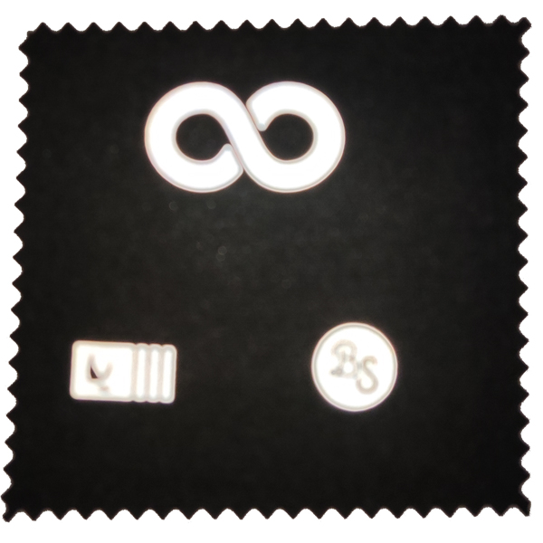 Custom Silver Reflective Heat Transfer Label