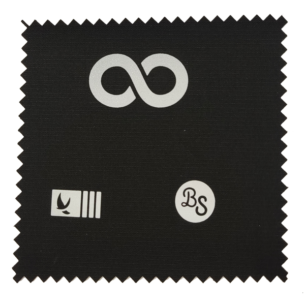 Custom Silver Reflective Heat Transfer Label