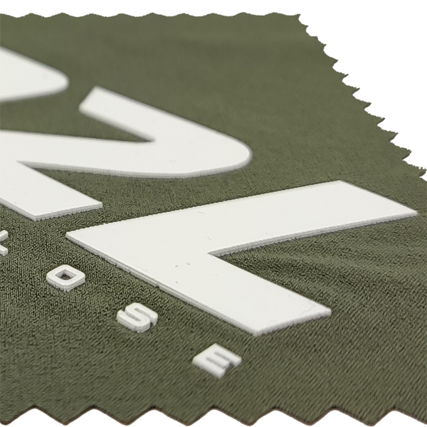 Custom 3D Rubber Heat Transfer Labels