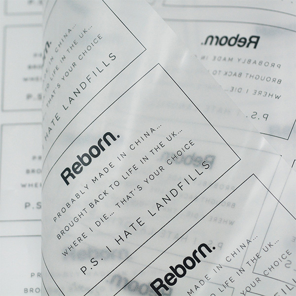 Custom Iron On Heat Transfer Clothing Care Label