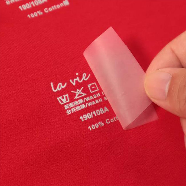 Silicone Heat Transfer Label For Clothing