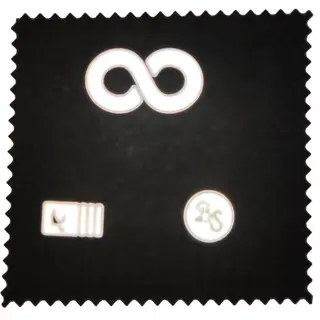Custom Silver Reflective Heat Transfer Label
