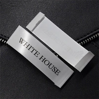 Side Folded Personalized Satin Printed Neck Label
