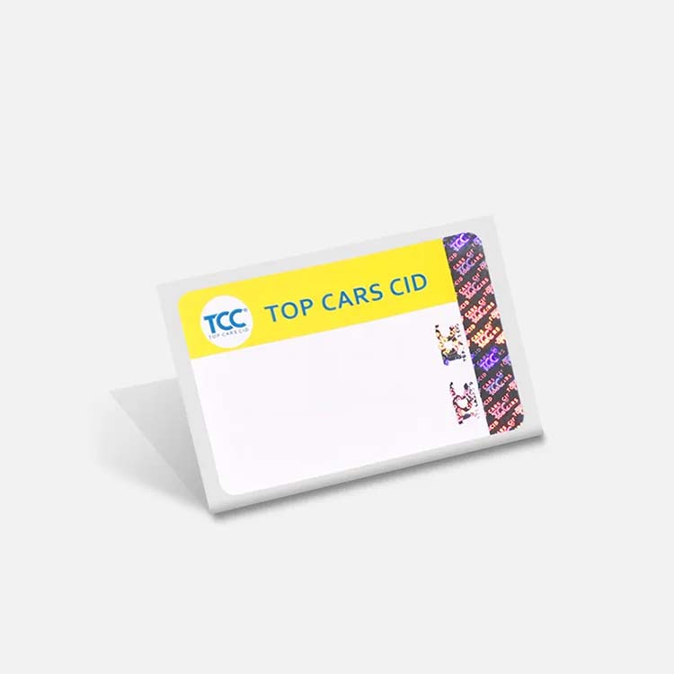 Custom Hot Stamping Anti-counterfeit Hologram Strip Label Sticker