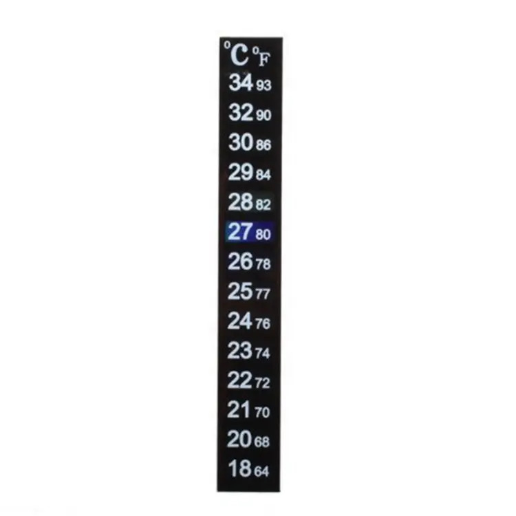 Customized Single Use Bottle Temperature Indicator Sticker