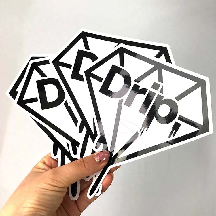 Crack Easy Peel UV Resist Printing Durable Waterproof Vinyl Stickers