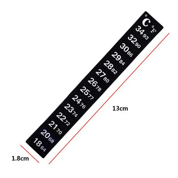 Customized Single Use Bottle Temperature Indicator Sticker