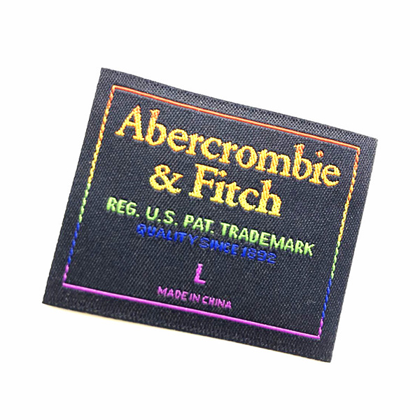 Custom Woven Label With Logo For Clothing